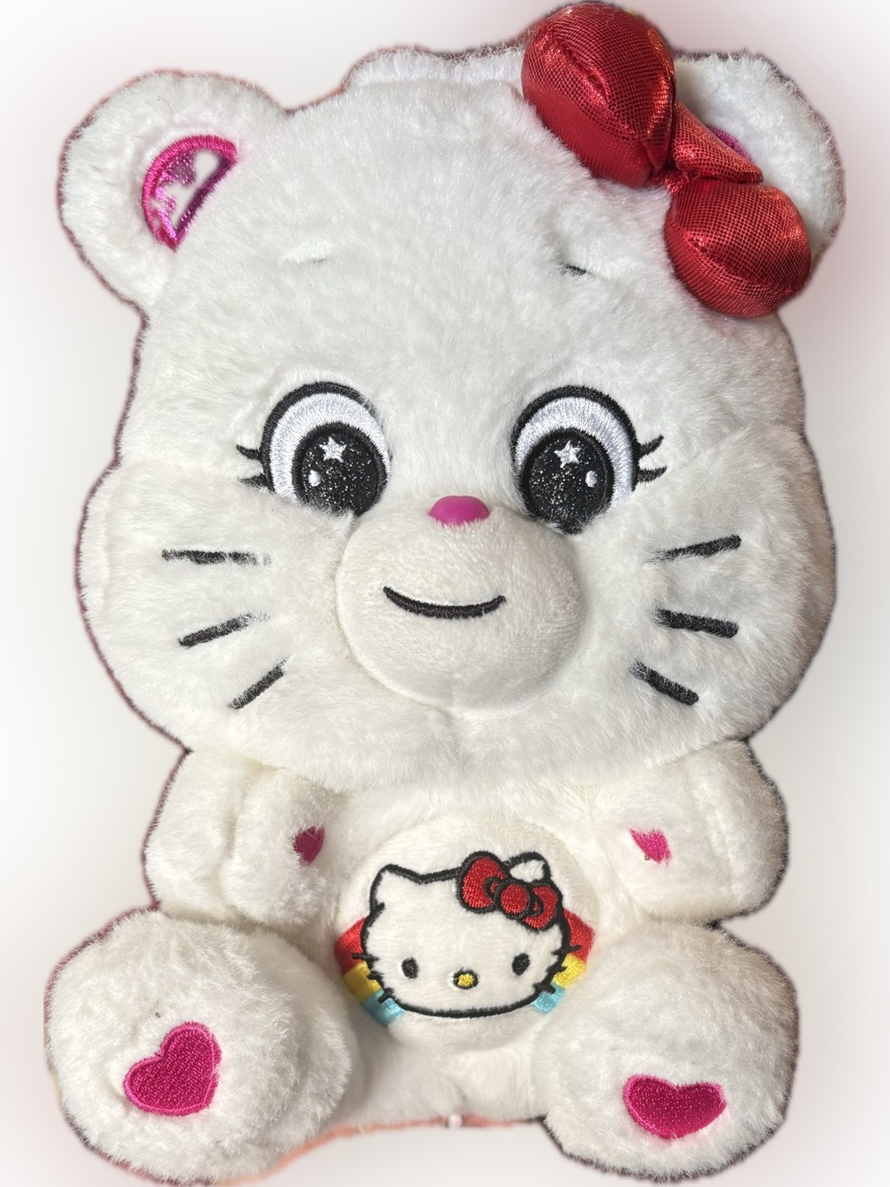 Hello Kitty x Care Bears Plush - Rare Kitty Bear